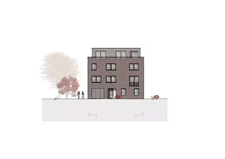 Vue nord maison A
