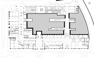 Gare de Cornavin - Plan du rez