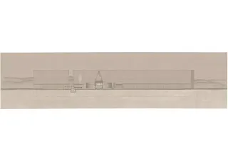 Ansicht, Nordost A-A