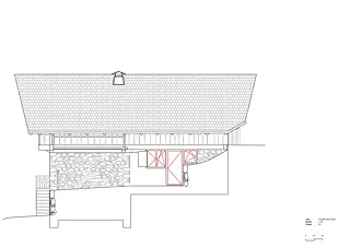 Façade sud-ouest