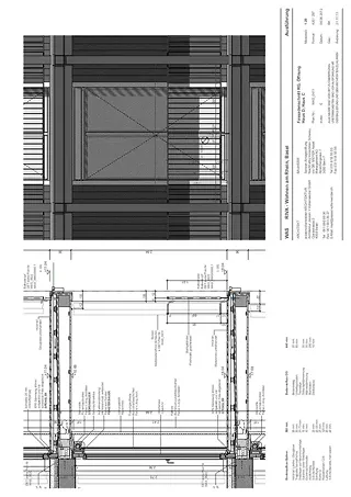 Coupe detailée Loggia, M 1:20