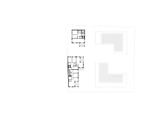 plan 2e étage, maisons C+D
