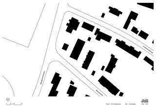MFH Baselstrasse plan de masse 1-500