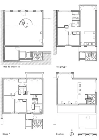 Plans étages