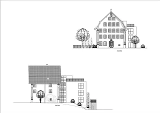 Façade sud / est