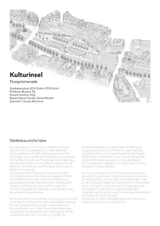 Sihlpromenade bei der Kulturinsel
