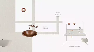 Ambiance et croquis WC