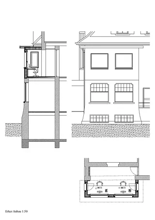 Erkerausbau 1:50