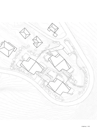 Plan des environs 1: 500