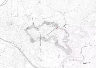 Plan de situation dans les grandes structures du territoire parisien
