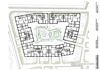 Rez-de-chaussée avec environnement