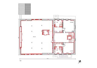 Plan du premier étage