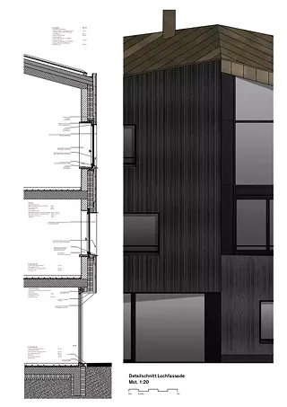 Détail  façade