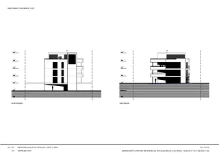 Nord- und Südfassade