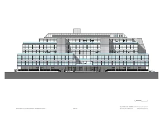 Medienpark sud-est façade