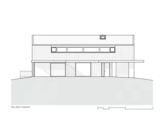 Façade sud-ouest