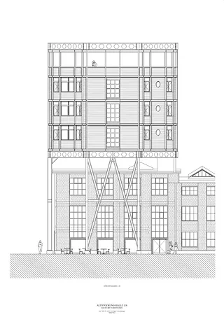 Façade sud-est