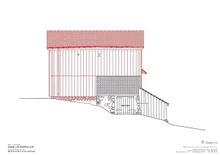 Façade sud-est