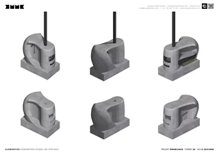 Aussenküche Axonometrien