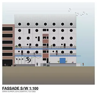 Südwestfassade