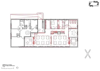 Plan d'étage transformation