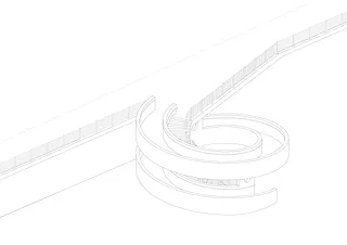 Axonometrie Süd