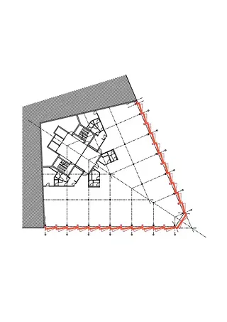 Grundriss Regelgeschoss