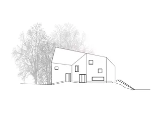 Silver house Ansicht Südwest
