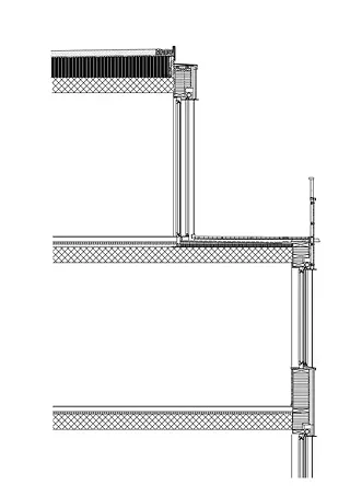 Coupe de détail 1:20