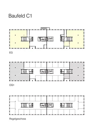 C1 Grundrisse, Plan: ATP architekten ingenieure