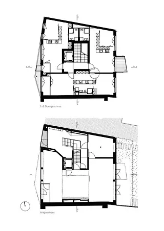 Rez-de-chaussée et étages