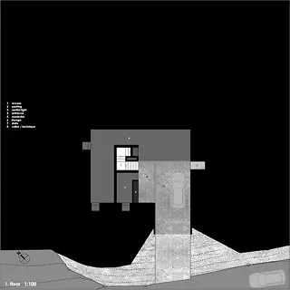 Grundriss 1. Stock