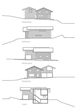 COUPE, FACADES