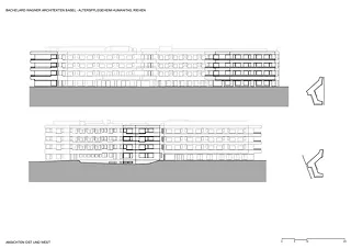 Elevations est et ouest
