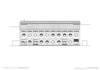 Façade sud-ouest