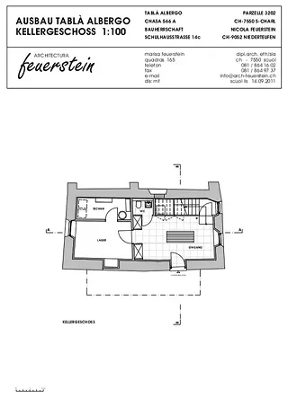 Grundriss Kellergeschoss