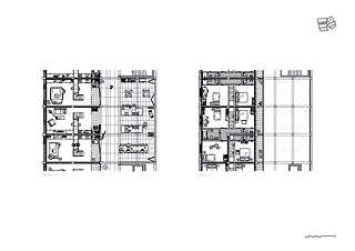 Wohnungsgrundrisse Haus I