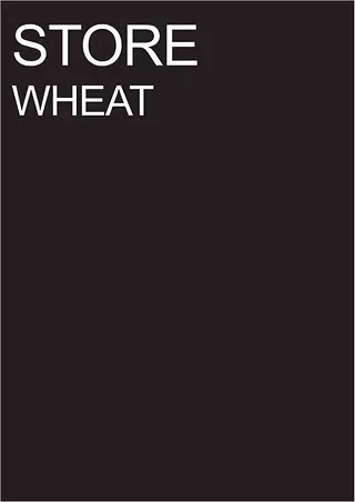 Documentation: Store Wheat  – Céline Gruffel, Eva Hauswirth, Julien Pignat, Vanesa Santillan Messina and Zélie Cortès