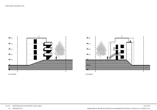 West- und Ostfassade