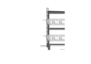 Detail Schnitt Fassade