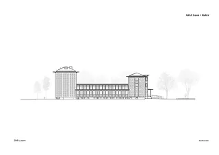 Façade sud