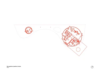 Rez-de-chaussée – pavillon d’accès