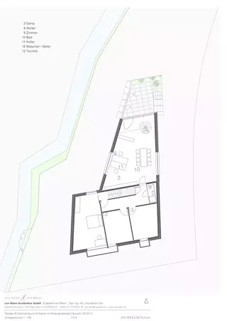 Grundriss Untergeschoss