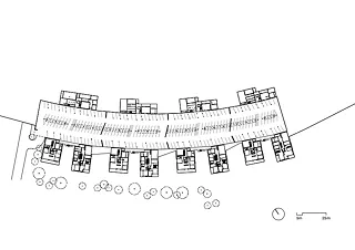 BWA, Quartier de logements En Jonchets, Parkingplan