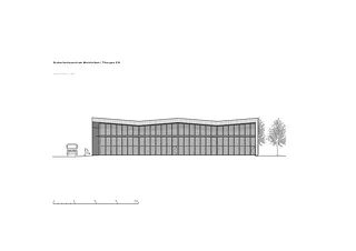 Sicherheitszentrum Weinfelden Ansicht Süd 200
