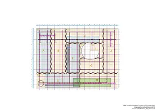 Plan de construction du champ de plafond