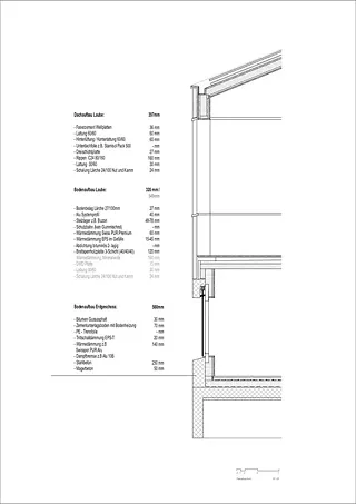 Fassadenschnitt