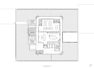 L’écho du foyer, 1er étage, Plan 1:100
