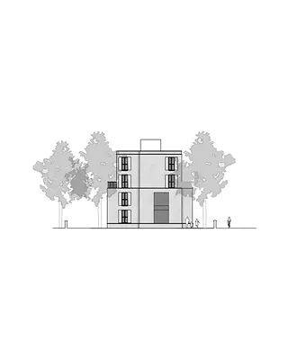 Façade nord
