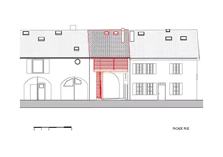 Fassade an der Strasse